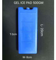 Freeze Pad 500gm – Extra Large, Heavy Duty Reusable Pad for Logistics, Food Safety, Pharma, High Cold Retention, Non-Toxic, CE/FDA Certified, PE Gel, Absorbent, Leak-Proof, Flexible, Eco-Friendly